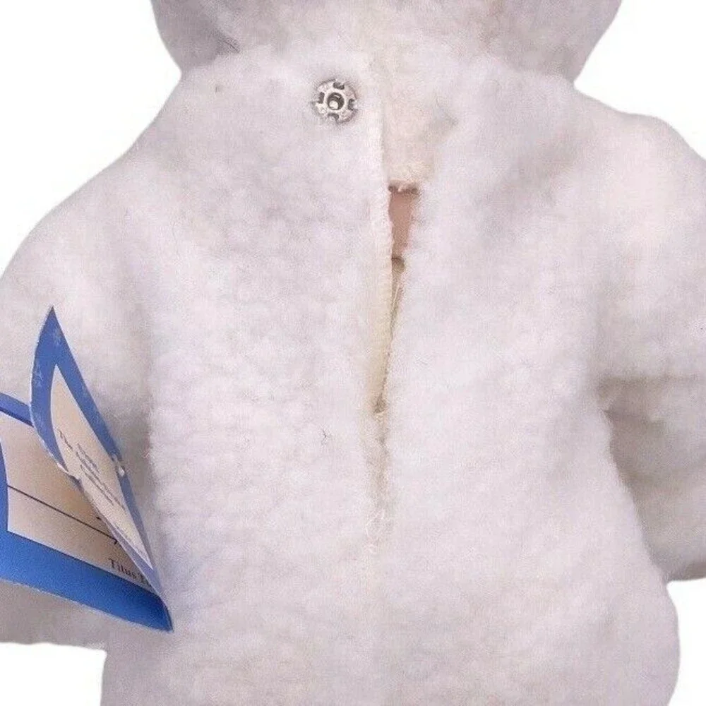 Vintage 1995 Ashton Drake SnowBabies Porcelain Doll Titus Tomescu White Snowsuit